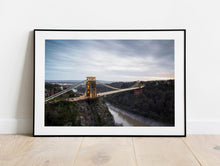 Load image into Gallery viewer, Clifton Suspension Bridge, Bristol | Avon Gorge Sunset Photography Print