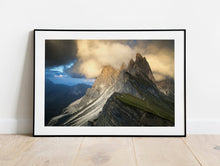 Load image into Gallery viewer, Dolomites art of Seceda | The Alps Mountain Pictures, Northern Italy Home Decor Gifts