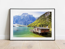 Load image into Gallery viewer, Dolomites Photography | Pragser Wildsee, Italian wall art and Mountain photography