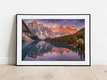 Load image into Gallery viewer, Lake Moraine Photography | Alberta Mountain Photos Canadian Rockies Wall Art for Sale - Home Decor Gifts