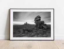 Load image into Gallery viewer, Fine art Print of Great Staple Tor | Dartmoor Pictures for Sale - Home Decor Gifts