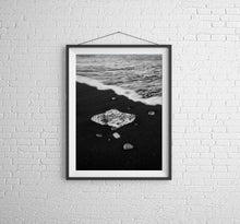 Load image into Gallery viewer, Icelandic wall art | The Black Diamond Beach Prints, Seascape Photography Home Decor