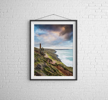 Load image into Gallery viewer, Cornwall art | Wheal Coates wall art, Towanroath Mine - Home Decor Gifts