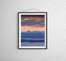 Load image into Gallery viewer, Isle of Skye Print of Raasay Sound | Scotland Landscape art and Mountain Photography Home Decor Gifts