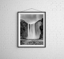 Load image into Gallery viewer, Skogafoss Waterfall Prints | Scandinavian art for Sale and Icelandic fine art Photography