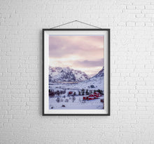 Load image into Gallery viewer, Nordic art of the Lofoten Islands | Road Pass Prints, Scandinavian Mountain Photography