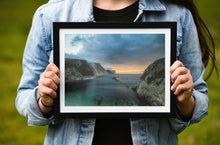 Load image into Gallery viewer, Dorset art of Man O War Beach, Coastal landscape photography - Home Decor Gifts