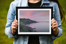 Load image into Gallery viewer, Start Point Lighthouse Devon Sunset Photography Print | South Hams Coastal Wall Art