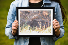Load image into Gallery viewer, Moose Print – Moose Elk Animal Wall Art | Yellowstone National Park Wildlife Nature Decor & Gift Ideas