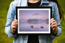 Load image into Gallery viewer, Crow Park Lake Reflections | Keswick Derwent Water Island, Lake district wall art, Home Decor