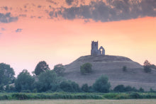 Load image into Gallery viewer, Burrow Mump, Somerset Levels | Ruined Church Landscape Photography Print