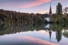 Load image into Gallery viewer, Spitzkirche / Magdalenenkapelle, Switzerland | Church Reflection Photography Print