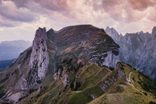 Load image into Gallery viewer, Saxer Lücke, Switzerland | Dramatic Alpine Ridge Photography Print