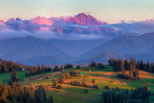 Load image into Gallery viewer, High Tatras, Slovakia | Poland Tatry Peaks & Mountain Meadow Photography Print