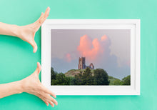 Load image into Gallery viewer, Burrow Mump, Somerset Levels | St Michael's Church Ruin Landscape Photography Print