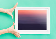 Load image into Gallery viewer, Devon Sunset Photography | Dartmoor Red Sky Wall Art, Valley Prints - Home Decor Gifts