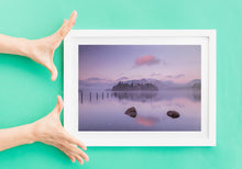 Load image into Gallery viewer, Crow Park Lake Reflections | Keswick Derwent Water Island, Lake district wall art, Home Decor