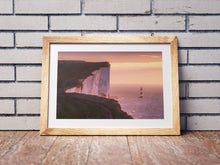 Load image into Gallery viewer, Beachy Head Lighthouse Photography | Sussex Seascape Wall Art for Sale - Home Decor Gifts
