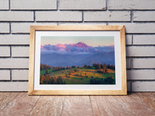 Load image into Gallery viewer, High Tatras, Slovakia | Poland Tatry Peaks & Mountain Meadow Photography Print