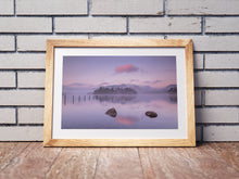 Load image into Gallery viewer, Crow Park Lake Reflections | Keswick Derwent Water Island, Lake district wall art, Home Decor