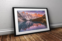 Load image into Gallery viewer, Lake Moraine Photography | Alberta Mountain Photos Canadian Rockies Wall Art for Sale - Home Decor Gifts