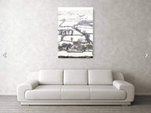 Load image into Gallery viewer, Winter Church Prints | Widecombe Church wall art, Devon Snow Photography