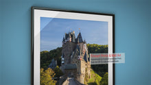 Load and play video in Gallery viewer, Burg Eltz Castle Photography | Alpine wall art for Sale and Home Decor Gifts
