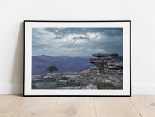 Load image into Gallery viewer, Dartmoor Landscape Print | Combestone Tor Wall Art, Devon Valley - Home Decor Gifts - Sebastien Coell Photography