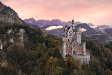 Load image into Gallery viewer, Neuschwanstein Castle Print | Fairy tale Castle Wall Art Germany - Home Decor Gifts