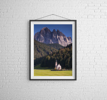 Load image into Gallery viewer, St Johann in Ranui Prints | Val Di Funes Mountain Photography, Home Decor Gifts