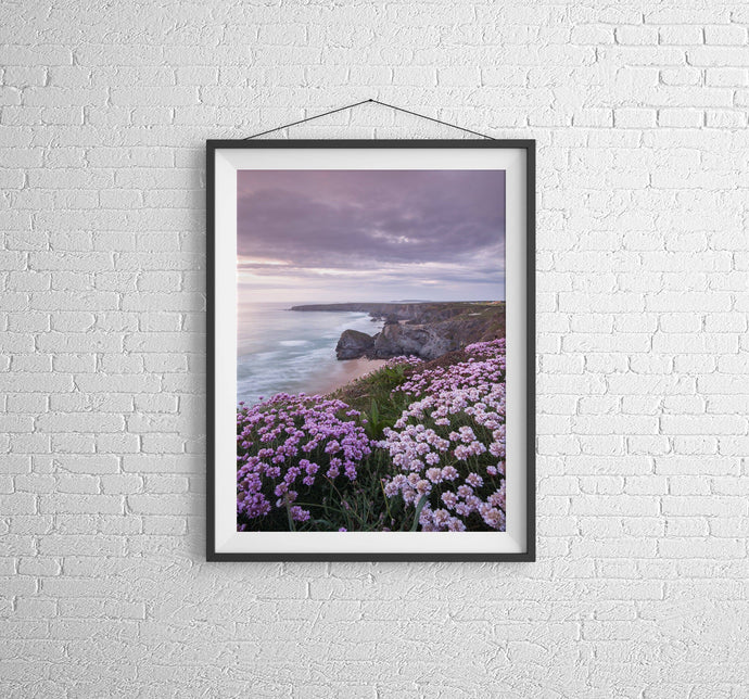 Bedruthan Steps Wall Art | Cornish Seascapes Prints for Sale - Home Decor Gifts - Sebastien Coell Photography