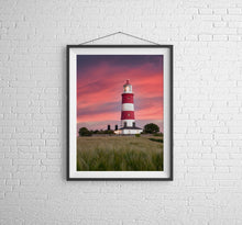 Load image into Gallery viewer, Happisburgh Lighthouse Wall Art Print | Lighthouse art for Sale - Relight Home Decor - Sebastien Coell Photography