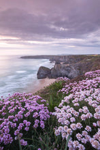 Load image into Gallery viewer, Bedruthan Steps Wall Art | Cornish Seascapes Prints for Sale - Home Decor Gifts - Sebastien Coell Photography