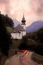 Load image into Gallery viewer, Maria Gern wall art | Bavarian Landscape Photography, Alpine Church Print, Home Decor Gifts