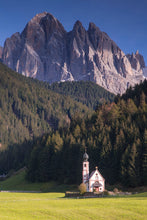 Load image into Gallery viewer, St Johann in Ranui Prints | Val Di Funes Mountain Photography, Home Decor Gifts