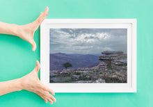 Load image into Gallery viewer, Dartmoor Landscape Print | Combestone Tor Wall Art, Devon Valley - Home Decor Gifts - Sebastien Coell Photography