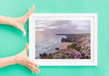 Load image into Gallery viewer, Bedruthen Steps Photography | Cornish Seascape Wall Art for Sale - Home Decor Gifts - Sebastien Coell Photography