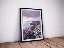 Load image into Gallery viewer, Bedruthan Steps Wall Art | Cornish Seascapes Prints for Sale - Home Decor Gifts - Sebastien Coell Photography