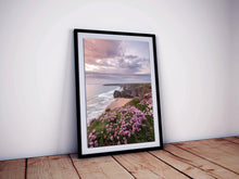 Load image into Gallery viewer, Bedruthan Steps Print | Cornwall Seascape Photography wall art for Sale - Home Decor Gifts - Sebastien Coell Photography