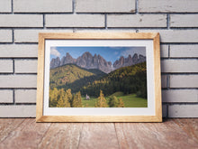 Load image into Gallery viewer, Val Di Funes Wall Art | St Johann Church Photography, Home Decor Gifts