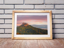 Load image into Gallery viewer, Burg Hohenzollern Wall Art | Bavaria Castle Mountain Photography - Home Decor Gifts - Sebastien Coell Photography