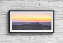 Load image into Gallery viewer, Panoramic Print of Bonehill Rocks | Dartmoor Prints, Devon Mountain Photography Widecombe Tor Wall Decor - Sebastien Coell Photography