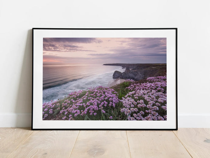 Bedruthan Seascape Photography | Cornish Wall Art for Sale - Home Decor Gifts - Sebastien Coell Photography