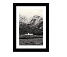 Load image into Gallery viewer, Lagangarbh Cottage Print | Buachaille Etive Mor Mountain Photography, Home Decor - Sebastien Coell Photography