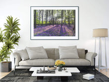 Load image into Gallery viewer, Woodland Photography | Bluebell Prints and Wild Flower Art - Home Decor Gifts