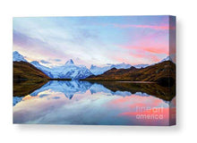 Load image into Gallery viewer, Switzerland Art of Lake Bachalpsee, Grindelwald Photos for Sale, Mountain Photography Home Decor Gifts - SCoellPhotography