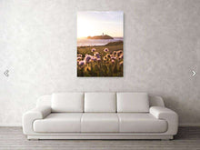 Load image into Gallery viewer, Cornish prints | Godrevy Lighthouse Photography, Sea Pinks wall art, Seascape Photography - Sebastien Coell Photography