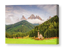 Load image into Gallery viewer, Mountain Photography of St Johns church | South Tyrol wall art for Sale, Home Decor Gifts - Sebastien Coell Photography
