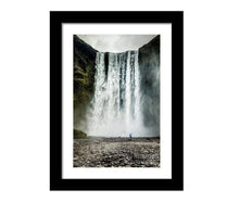 Load image into Gallery viewer, Scandinavian Prints of Skogafoss | Waterfall wall art for Sale - Icelandic Home Decor - Sebastien Coell Photography