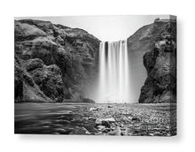 Load image into Gallery viewer, Scandinavian Prints | Skogafoss waterfall wall art and Icelandic art for Sale - Sebastien Coell Photography